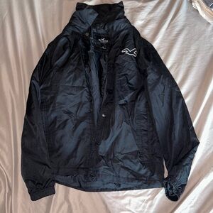 Selling a hollister, navy jacket!